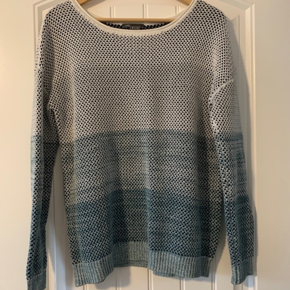 Vince Ombre Blue Crewneck